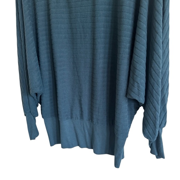 Anthropologie Saturday Sunday Shawna Hacci Sweater, Teal, Size S - Picture 7 of 10